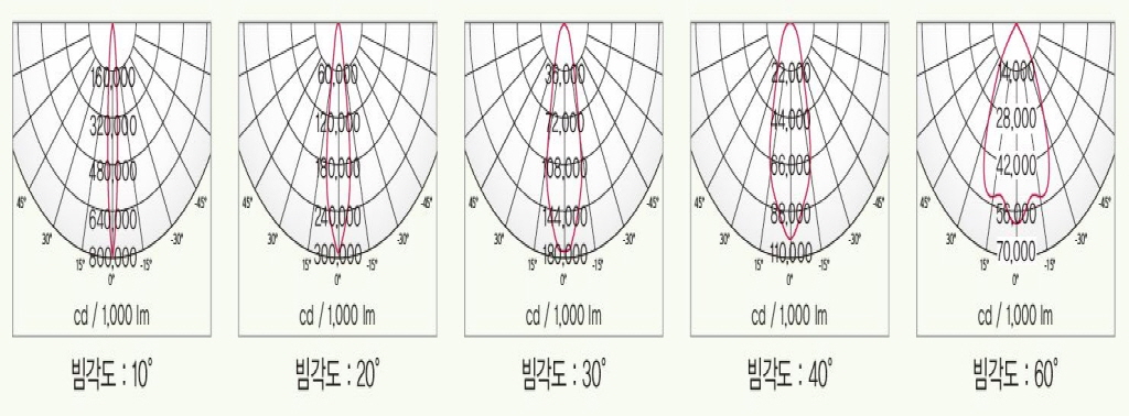 배광 분포도